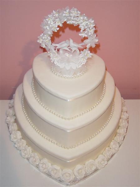 Different shapes are also available Square up to four tiers